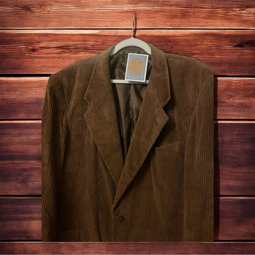 Scandia Woods corduroy blazer (Unisex) - Picture 4 of 8
